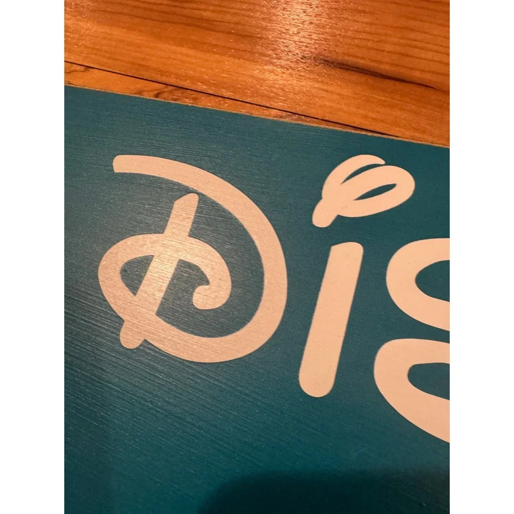 Run Disney Medal Holder Rack Aqua Wooden Running Display Hooks